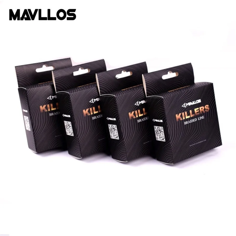 Mavllos Killers X4 плетеная леска 8 80 фунтов 150 м супер сильная PE импортная японская