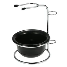 Держатель для бритья с металлом, пластиковая чаша для бритья, персональный Набор щеток для бритья, личная Очистка