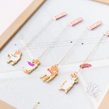 Простой счастливый кулон собака студенческие принадлежности креативная школа для детей BZNVN Закладка