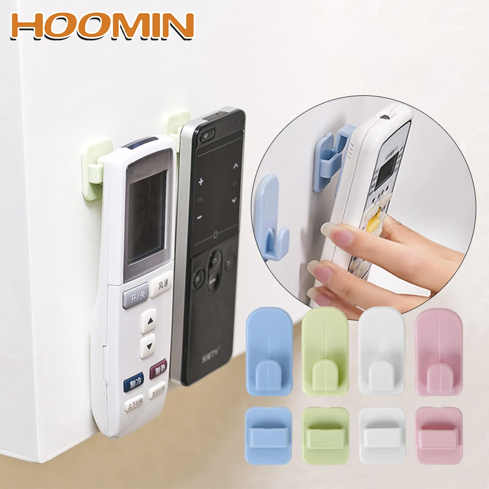 HOOMIN 4 قطعة/المجموعة ABS جدار تخزين لزجة مجموعة خطفات منظمة لاصق شماعات التحكم عن بعد حامل HOOMIN 4 قطعة/المجموعة ABS جدار تخزين لزجة مجموعة خطفات منظمة لاصق شماعات التحكم عن بعد حامل