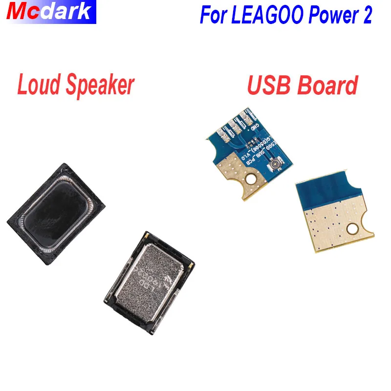 Плата Micro USB для LEAGOO Power 2 плата зарядного порта и гибкий кабель громкоговорителя