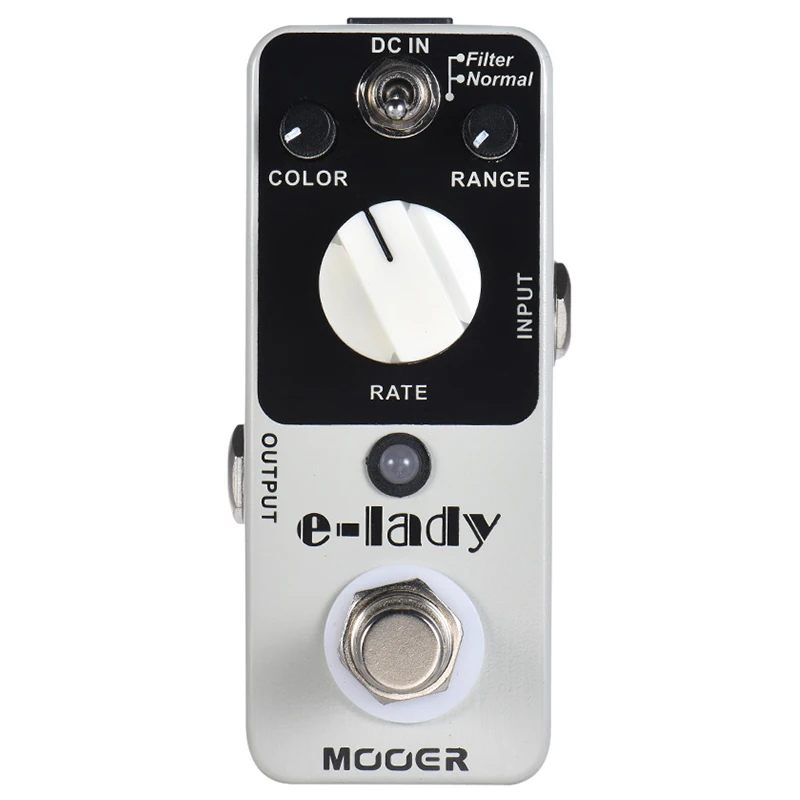 MOOER Guitar Pedal E-Lady Analog Flanger Effect 2 Modes True Bypass Full Metal Shell Parts and Acc | Спорт и развлечения