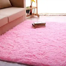 120x160 см Гостиная ковер коврик с ворсом для детей играть кухонный гарнитур розовый Gug