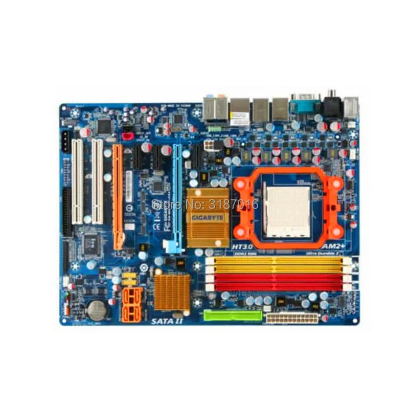 Материнская плата для Gigabyte оригинальная б/у настольного ПК с сокетом AM2 DDR2 SATA2 usb 2 0