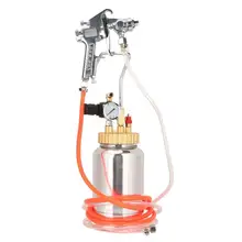 2000 мл пневматический бак для напорного бака Краскораспылитель с воздушными трубками аксессуары для электроинструмента