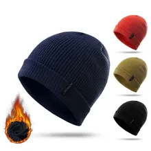 Высококачественные зимние шапки Женская шапочка Вязаная шапка Мужская осенняя шапочка Теплый капот Женская повседневная кепка