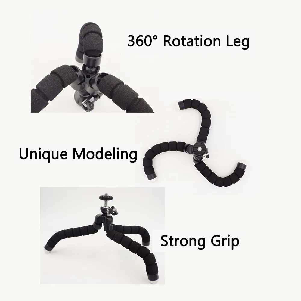 DUSZAKE гибкий Gorillapod Осьминог Мини штатив для камеры Настольный Штатив телефона