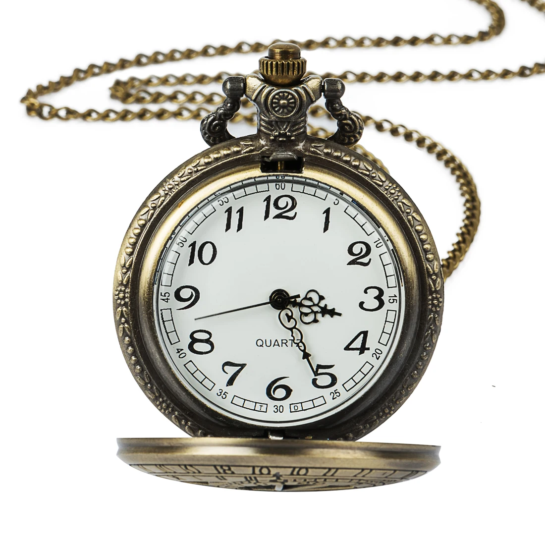 2019 New Arrival Hollow Dr Doctor Who Pocket Watch With Chain Necklace Best Gift To Women 2