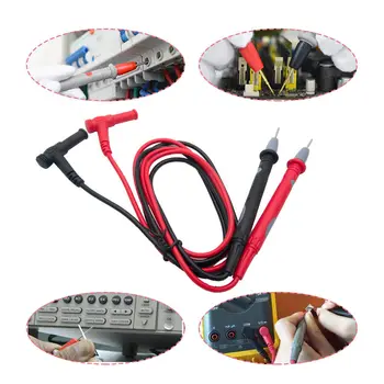 

Universal Digital Voltmeter Multimeter Leads Probe Multi Tester Cable Clip