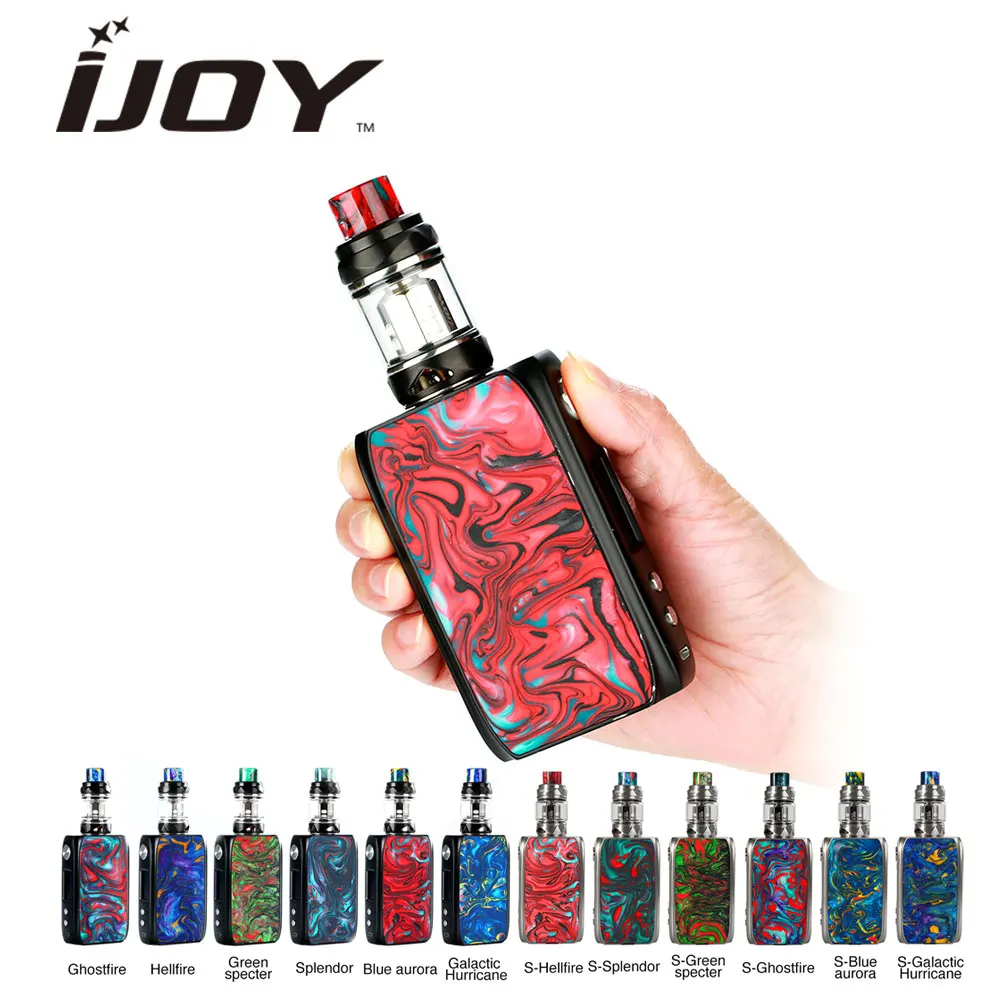 

180W IJOY Shogun Univ TC Vape Kit with 5ml Katana Tank Atomizer 18650 Box MOD No Battery Ecigs Vape Kit VS Voopoo Drag 2 Kit