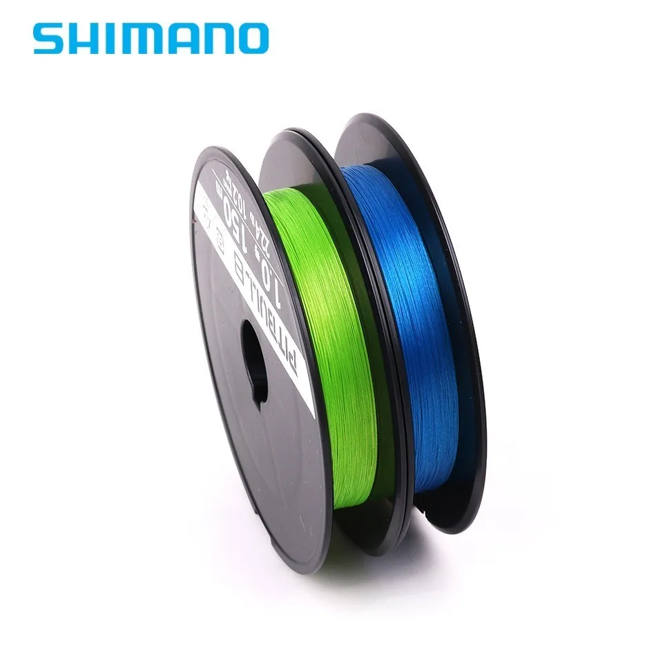 Оригинальная плетеная леска SHIMANO PITBULL X4 X8 X12 PE 0 6 #0 8 #1 2 5 #2 #150 м зеленый синий Сделано