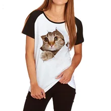 Charmed 3D cat Print Casual Harajuku Women T-Shirt Summer Short sleeve Casual Round neck Cheap Clothes Tops tee shirt female Charmed 3D cat Print Casual Harajuku Women T-Shirt Summer Short sleeve Casual Round neck Cheap Clothes Tops tee shirt female