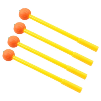 

12 Pcs Erasable Halloween Pumpkin Ghost Design Gel Pen Children Gift 0.5mm Black Ink Kawaii Stationery Pen Office School Suppl
