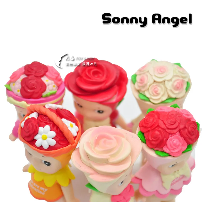 6 шт./партия Kewpie кукла сыночек фигуры ангелов игрушка Cute Couple Rose Series Sonny Angel фигурка