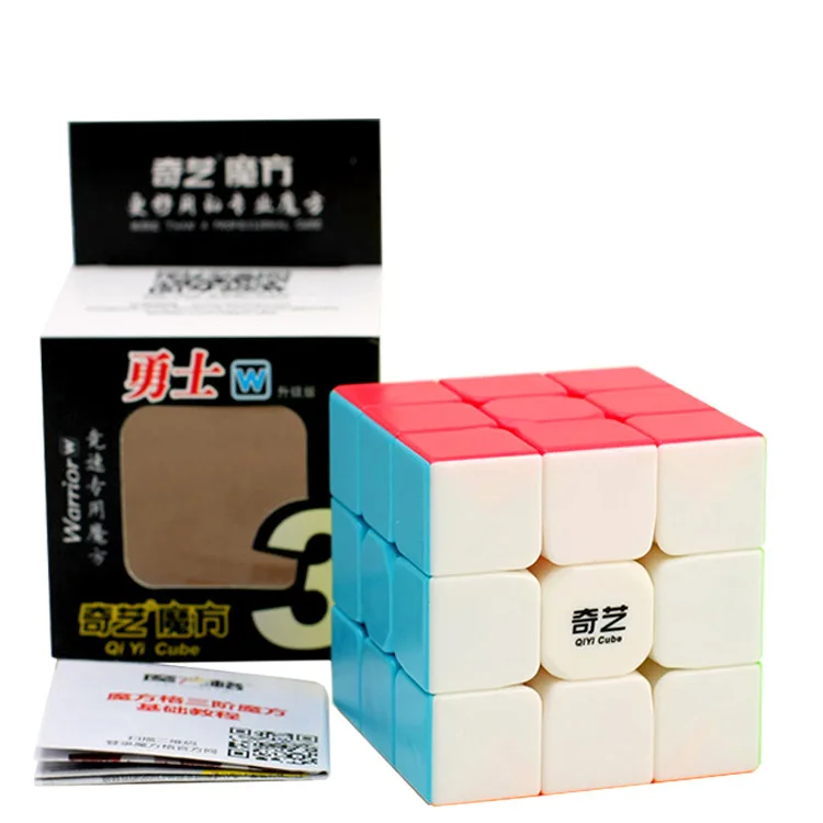 

Newest QiYi Warrior W 3x3x3 Profissional Magic Cube Competition Speed Puzzle Cubes Toys For Children Kids cubo magico Qi103