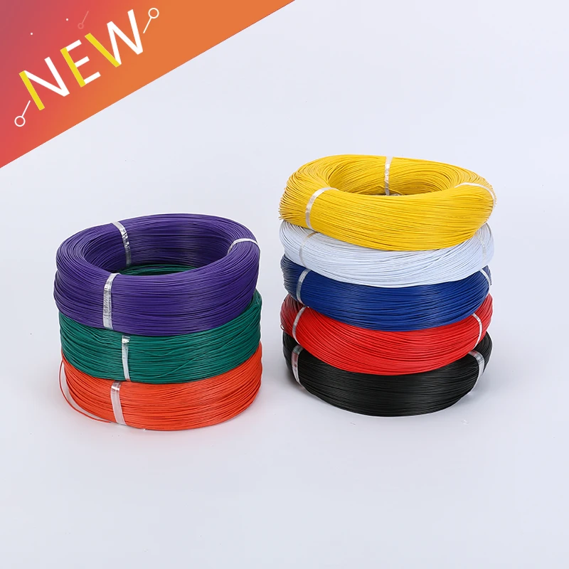 

10 Meters Test Line UL 1007 Wire 26AWG 1.3mm PVC Wire Electronic Cable UL Certification Insulated LED Cable For DIY Connect