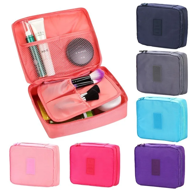 

Multifunction Storage Bag Waterproof Travel Cosmetic Bag for Makeup Toiletry Case USB Data Cable Organizer Storage Pouch Bags