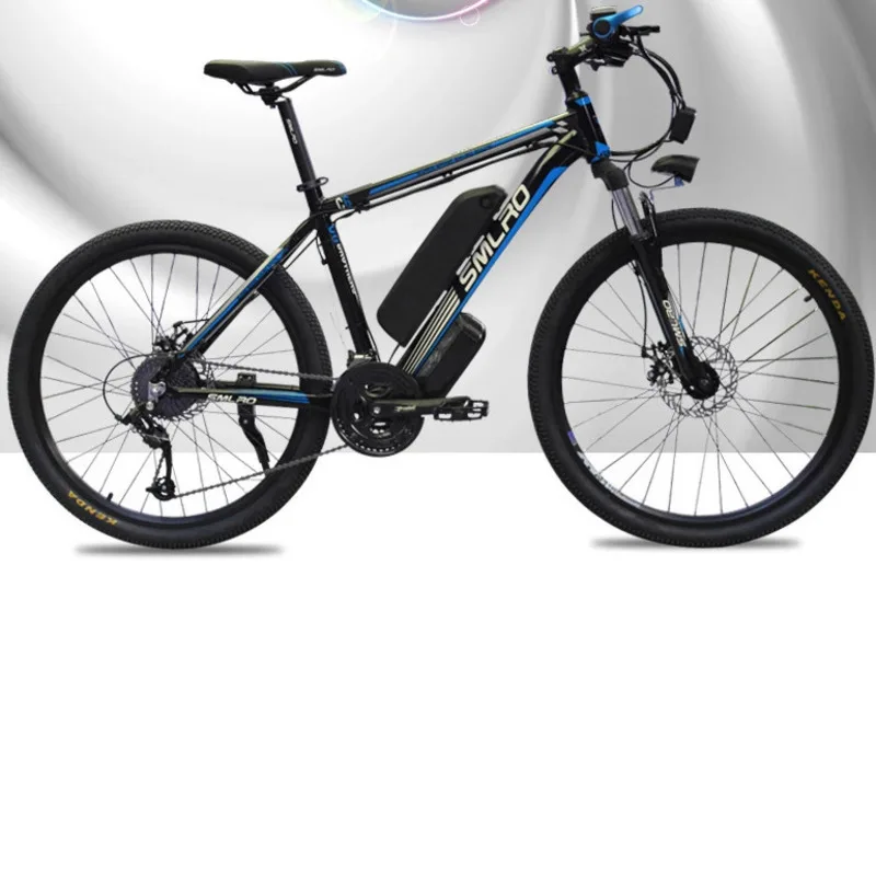 Perfect Smlro Lithium Battery Mountain Electric Bike Bicycle 26 Inch 48V 15AH 350W 27 Speed Ebike potencia Bicicleta Electrica rockwheel 1 Perfect Smlro Lithium Battery Mountain Electric Bike Bicycle 26 Inch 48V 15AH 350W 27 Speed Ebike potencia Bicicleta Electrica rockwheel 1