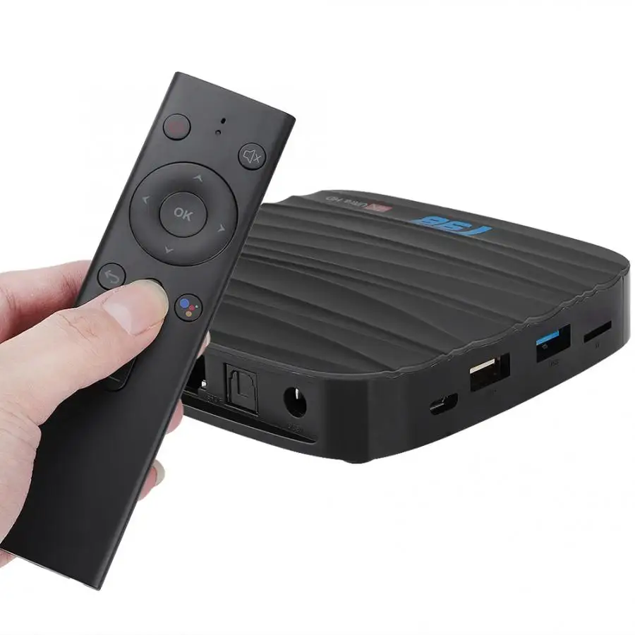 

Smart Tv Box T98 H6 4+32G Quad Core Smart TV Set Top Box for Android 8.1 110-240V Professional video decoding TV Box