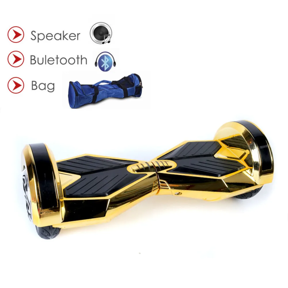 

8 Inch 2 Wheel Hoverboards 4400amh Battery Scooter Kick Gyroscooter Stand Up Skateboard Hover Boards Bluetooth Speaker Overboard