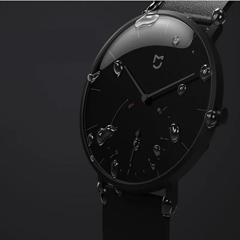  Original Xiaomi Mijia Quartz Smart Watch BT IP67 Waterproof Mechanical SmartWatch Pedometer Intelli - 32964589114