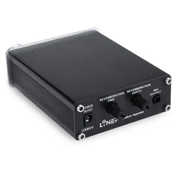 

2018 A907 Mini Mic Audio Amplifier Microphone Sound Amplifier Mic Reverberation 2 Channel For Karaoke Dynamic Microphone