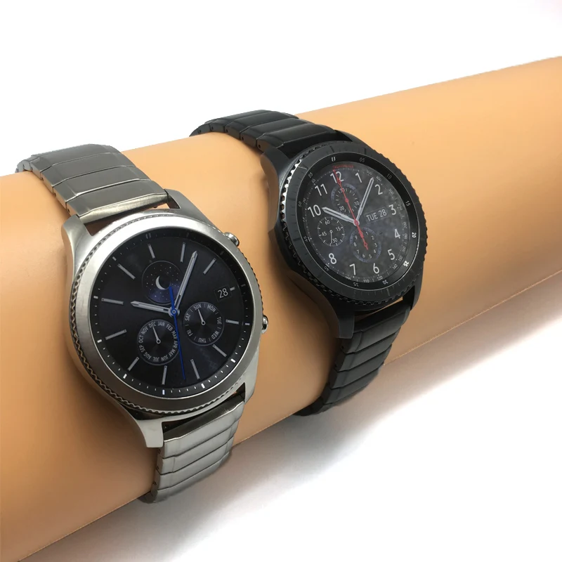 Ремешок из нержавеющей стали для часов Huawei GT Watch 22 мм металлический тяжелый