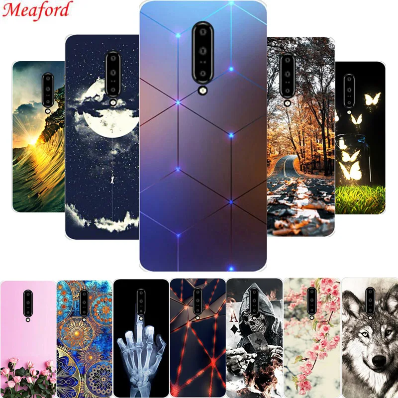 

6.5'' Cover For OnePlus 7 Case Popular Cool Print Soft TPU Phone Case For OnePlus 7 Back Cover Case Silicone For OnePlus7 Funda
