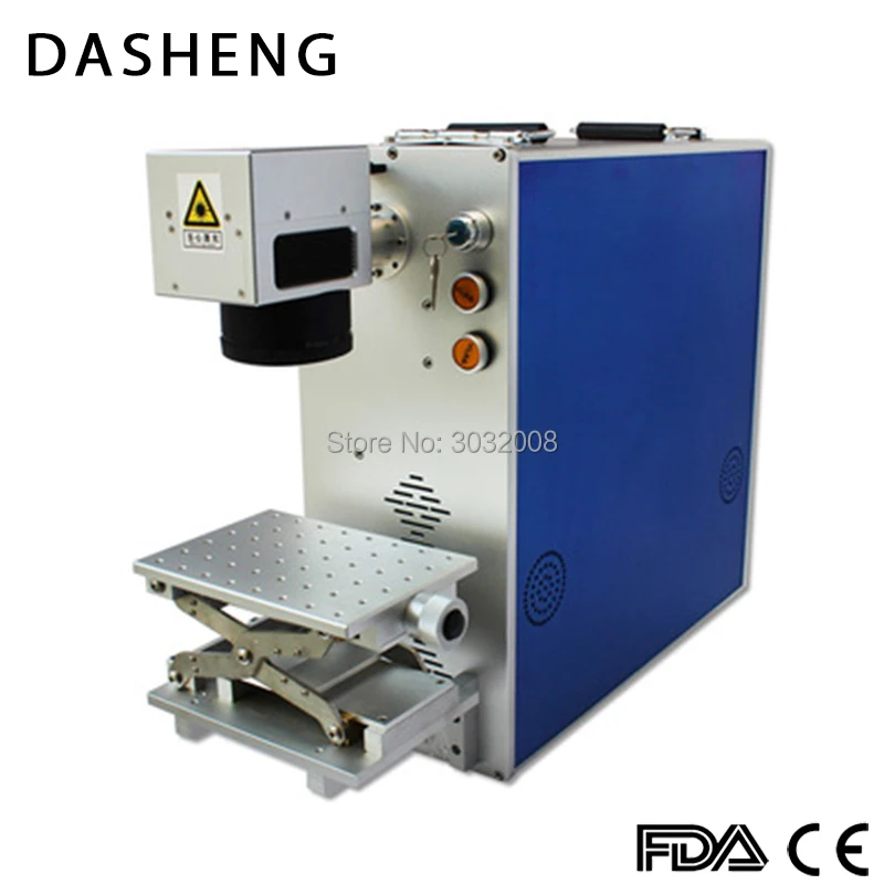 

mobile fiber laser 20w / 30w / 50w Fiber marking machine raycus / Max / ipg