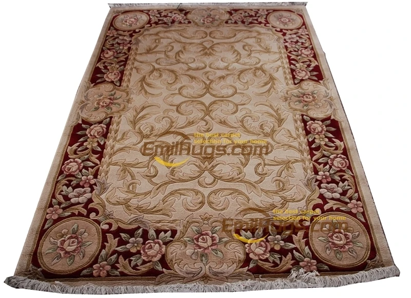 

wool french carpet About machine made Thick Plush Savonnerie Rug Carpet Made To Order S-005 129-395 gc85savyg28