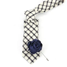 Mantieqingway 6 см модные галстуки тонкий Gravatas тощий черный галстук хлопковые Галстуки для Для мужчин свадебные Бизнес в полоску и галстук-бабочка в клетку