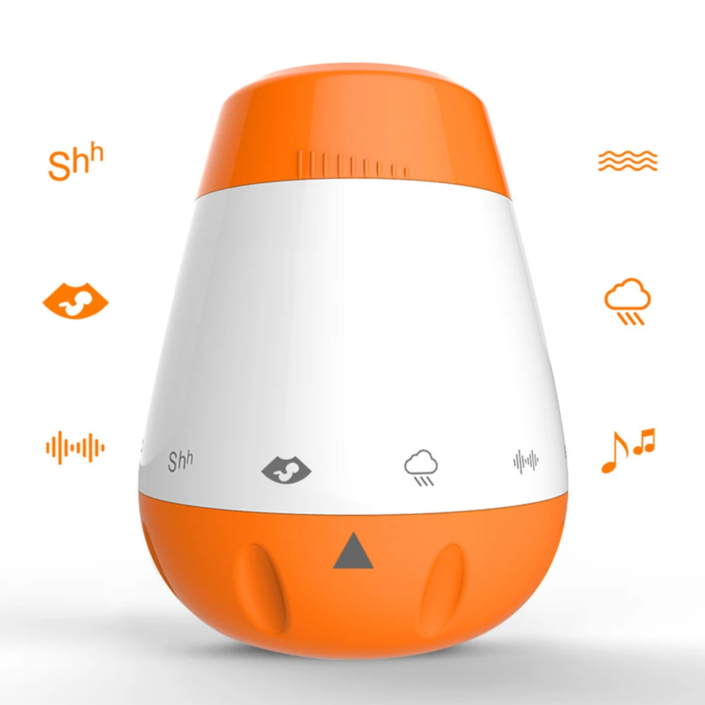 

Music Sleep Soother Rechargeable Portable Therapy Sound Machine Voice Sensor White Noise Infants Smart Baby