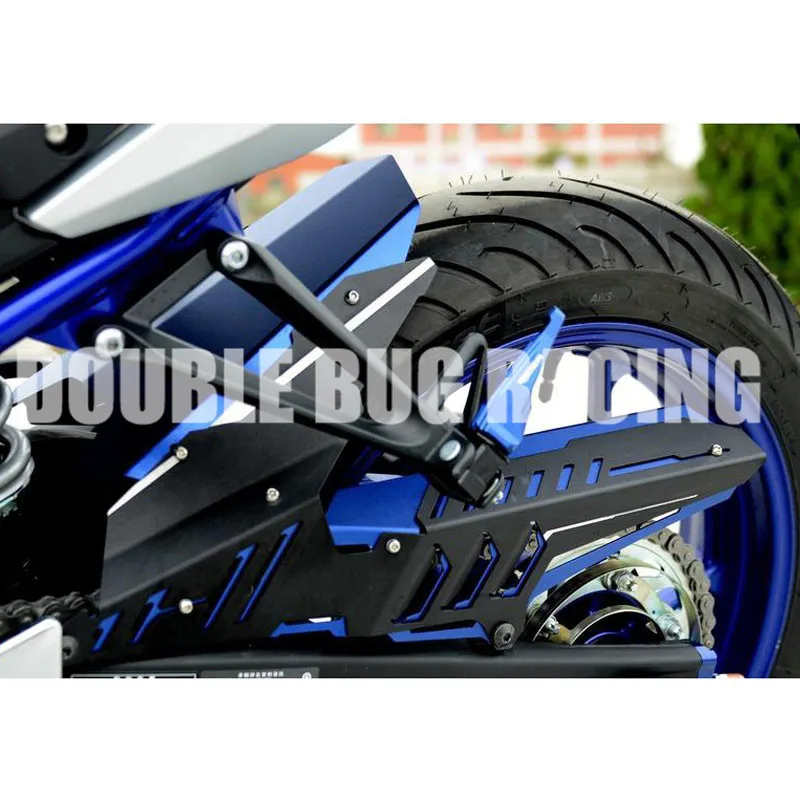 

For Yamaha YZF-R25 YZF-R3 CNC Rear Fender Mudguard Chain Guard Cover Kit for YAMAHA YZF R25 R3 MT-03 MT03 MT 03 2015 2016 2017