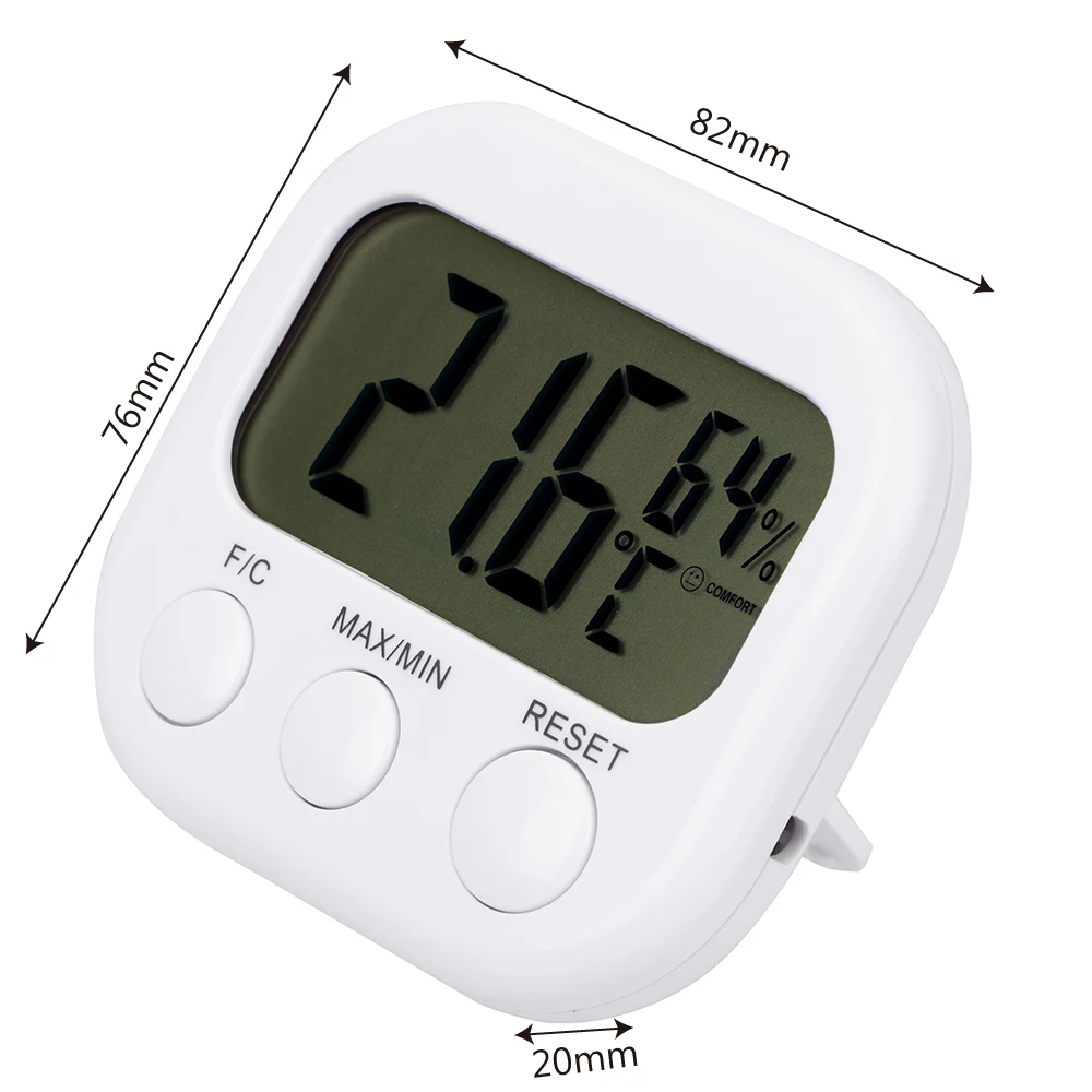 ЖК-дисплей цифровой C/F блок температура измеритель влажности детектор автоматический электронный термометр Влажность мониторы