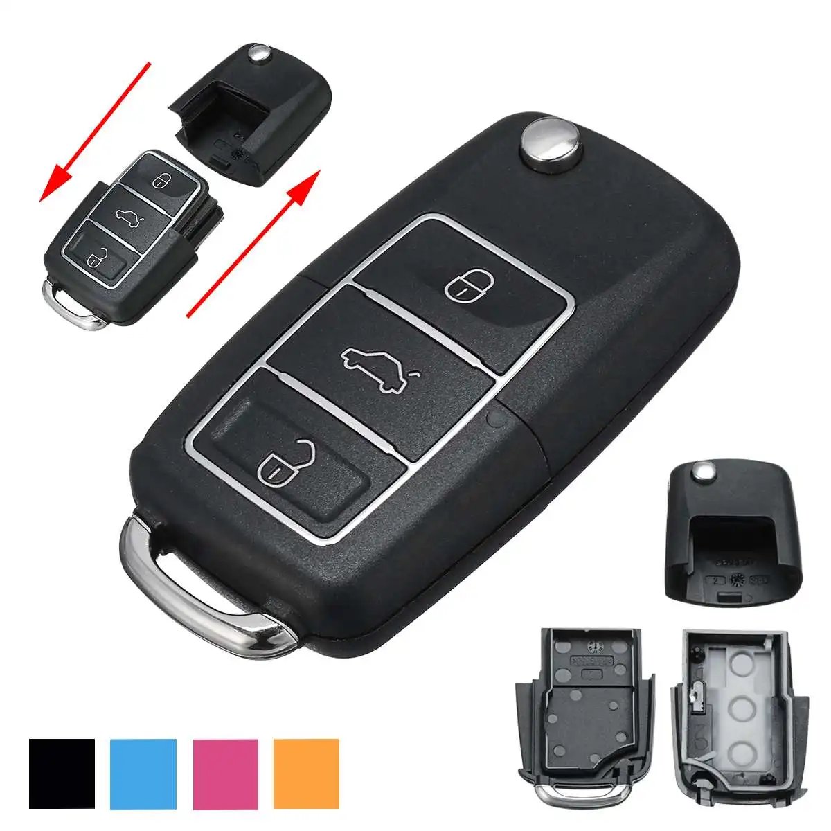 4 Color Car Key Safe Compartment Container Waterproof Secret Hide