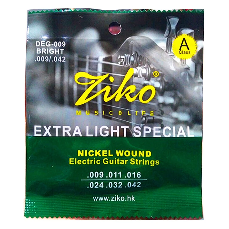 

HOT-Ziko Deg 009-042 Electric Guitar Strings Nickel Wound Extra Light Special Strings Musical Instrument Guitar Accessories Pa