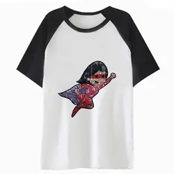 Девушка сила футболка забавная футболка хоп для топ футболка мужской harajuku Мужская одежда Хип уличная QF4347