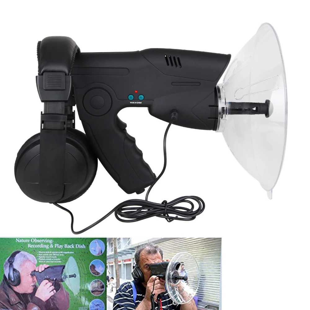 

Hot Powerful Monocular High Quality Telescope With Listening Device Extreme Sound Amplifier Ear Bionic Birds Recording Watcher