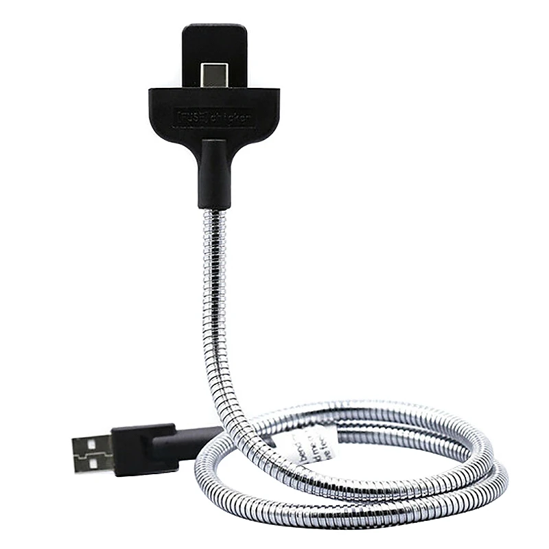 

Lazy Bracket Charging Cable Anti-Fracture Car Dock Flexible Stand Up Phone Data Cable Holder