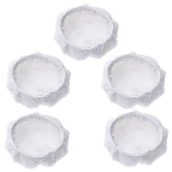 

VORCOOL 5 PCS Car Polishing Waxing Lambswool Bonnets Pads Car Care Accessories Pad For Clening Tool
