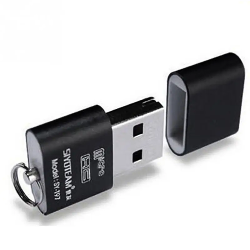 Легкий портативный мини USB 2,0 интерфейс Micro TF T-Flash высокоскоростной считыватель карт памяти адаптер считыватель карт памяти