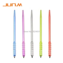 5 шт. полуручная Татуировка ручка Перманентный макияж машина микроблейдинг ручка для татуаж бровей tebori ручка