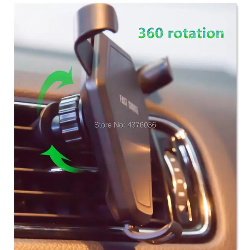 Qi автомобильное беспроводное зарядное устройство для Volkswagen VW Polo Golf 4 6 5 7 Jetta MK5 MK6