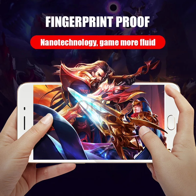 Защитное стекло для Huawei Honor 6C Pro закаленное с полным покрытием Защитная пленка