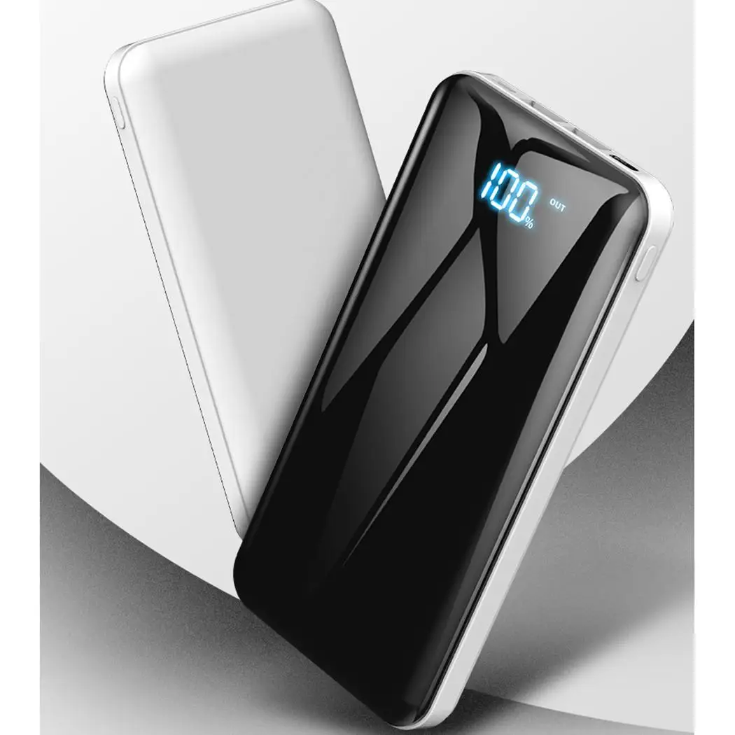Модные Портативный Dual USB Выход цифровой Дисплей Быстрая зарядка Мощность Bank 30000 mAh