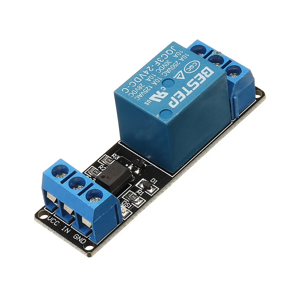 NEW 1 Channel 24V Relay Module Optocoupler Isolation With Indicator