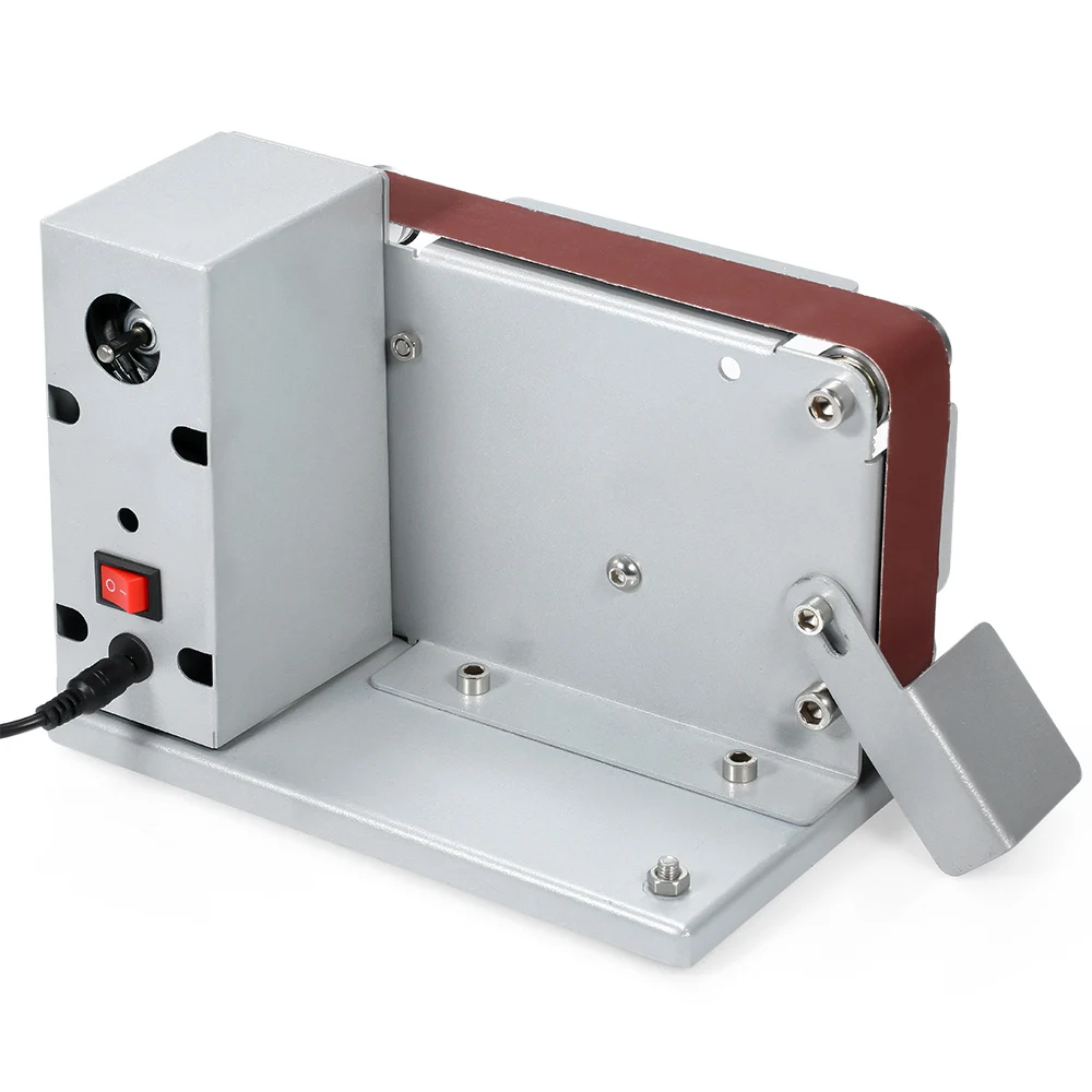 

Meterk Belt Sander Multi-function Sand Belt Machine Mini Belt Sander Electric Grinder Small Grinding Wheel Machine Power Tool