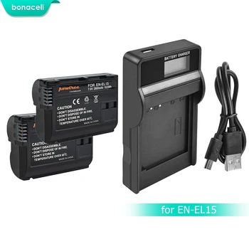 

Powtree 2800mAh EN-EL15 ENEL15 EN EL15 Camera Battery+LCD Charger For Nikon DSLR D600 D610 D800 D800E D810 D7000 D7100 L15