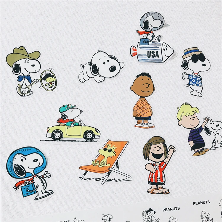 SIXONE 1 Pc Snoopys Rogue perro impermeable a prueba de aceite papelería pegatina decorativa cuenta de mano Notebook ordenador Adhesivo creativo SIXONE 1 Pc Snoopys Rogue perro impermeable a prueba de aceite papelería pegatina decorativa cuenta de mano Notebook ordenador Adhesivo creativo