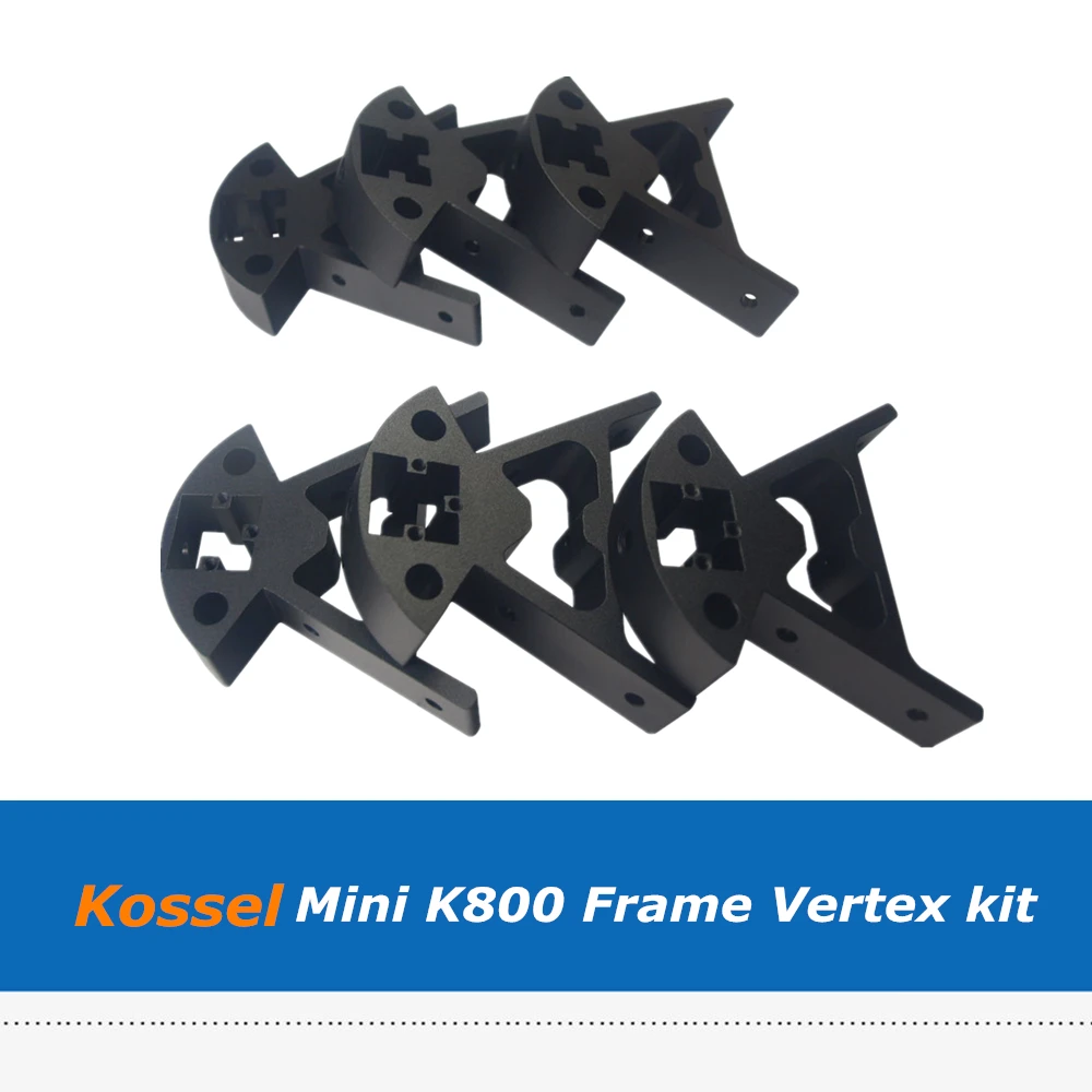 Reprap Delta Kossel мини K800 угловые фитинги 3D принтеры собрать Алюминий сплав крепление